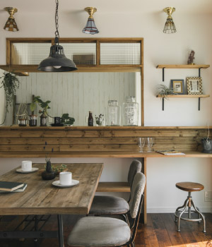 カフェスタイルカウンター